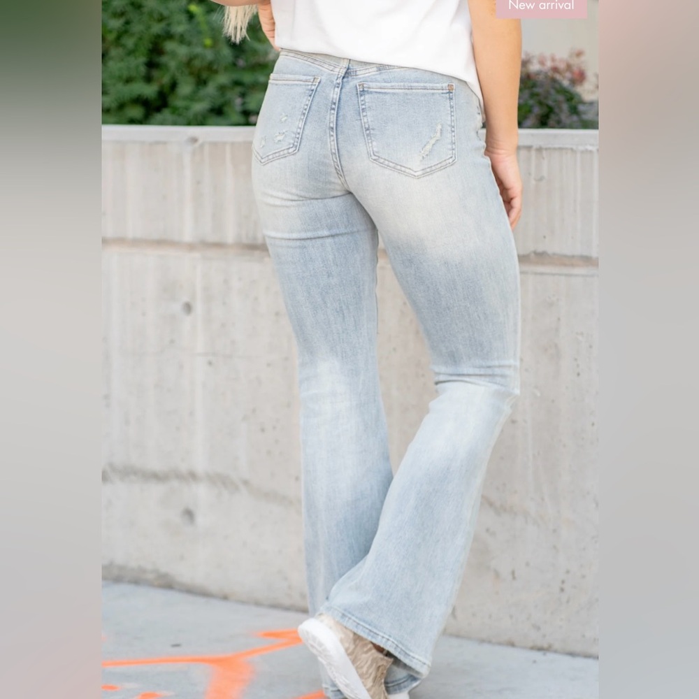 Judy Blue Flare Fit Jeans - Picture 9 of 16